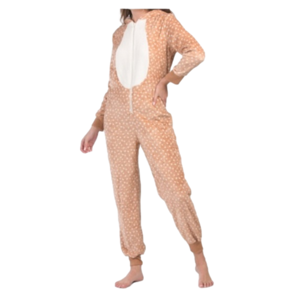 Reindeer Onesie Pajamas Medium